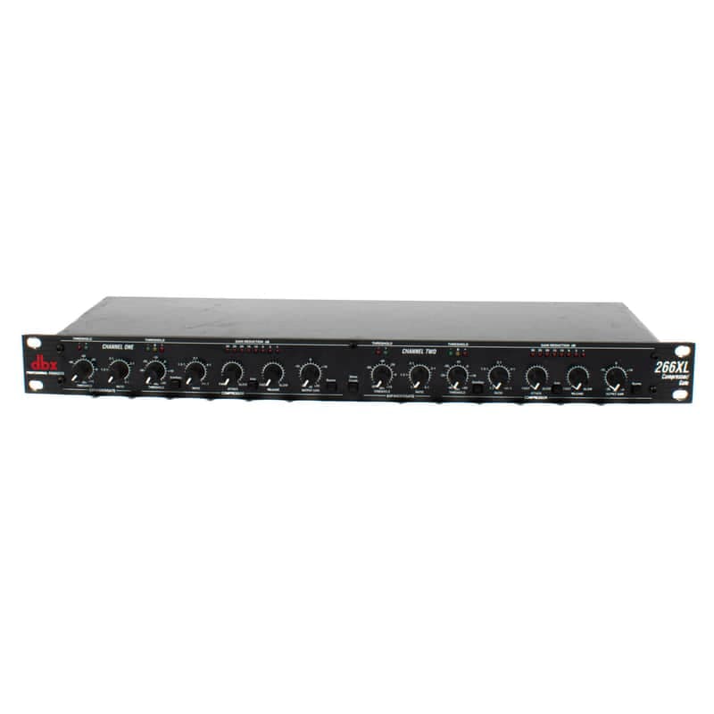 dbx - 266XL Compressor and Gate Rack Mount Unit 1U - USED