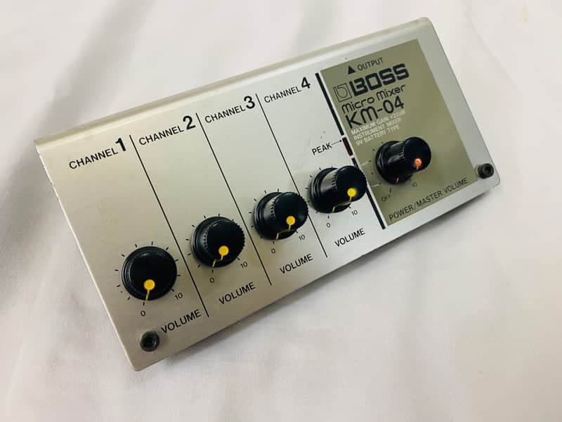 BOSS Micro Mixer KM-04 Made in Japan