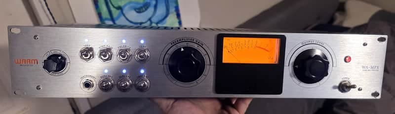 Warm Audio WA-MPX Tube Mic Preamp 2025 - Silver