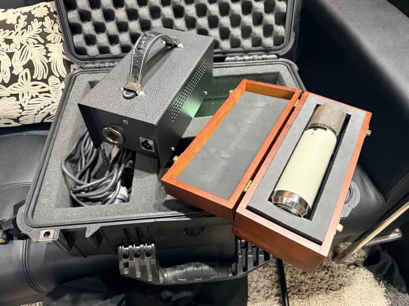 Upton Mic 251 Large Diaphragm Multipattern Tube Condenser Haufe t14 RCA 6072