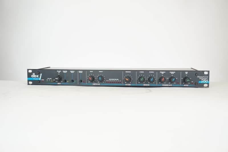 dbx Project 1 286 Microphone Preamp Processor Rackmount Tested Working