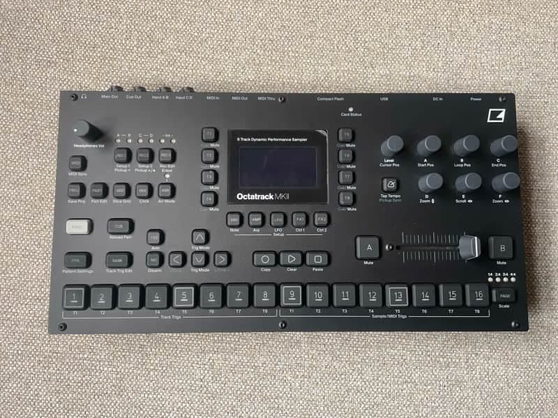 Elektron Octatrack MkII Anniversary Edition Dynamic 8-Track Performance Sampler 2020 - Black