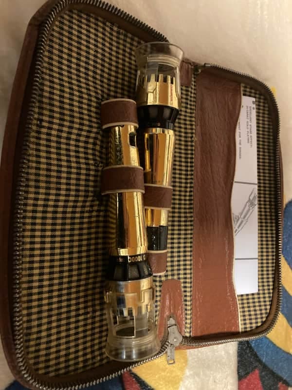 AKG D 1000C Cardioid Dynamic Microphone 1970s - gold