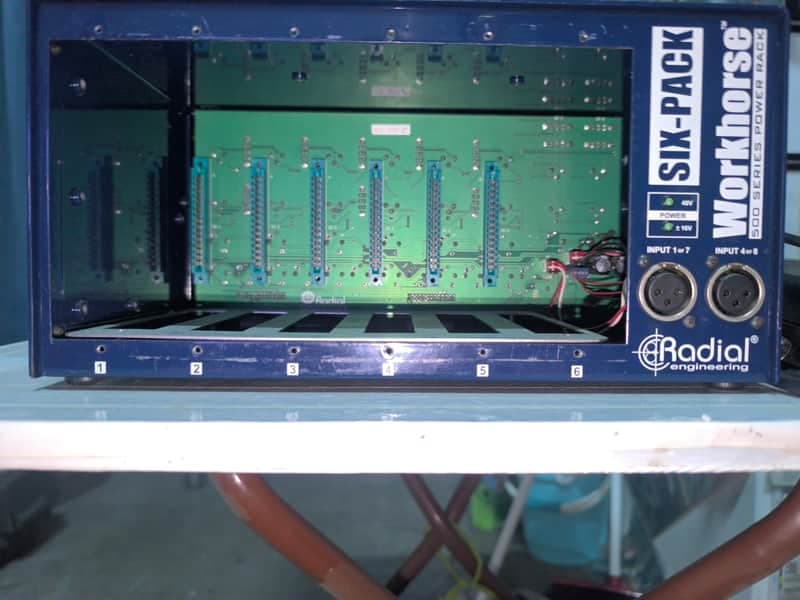 Radial Workhorse SixPack Powered 500 Series