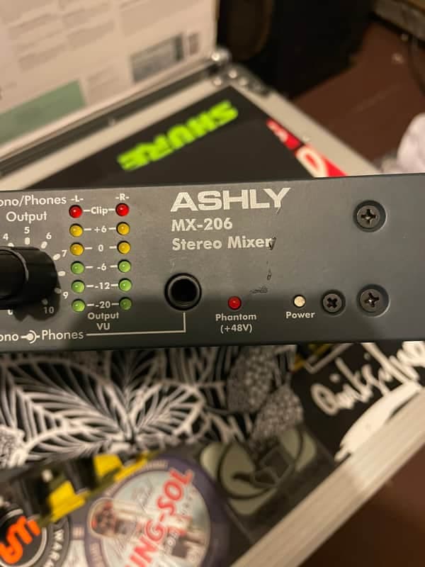 Ashly MX-206 6-Channel Stereo Microphone Mixer