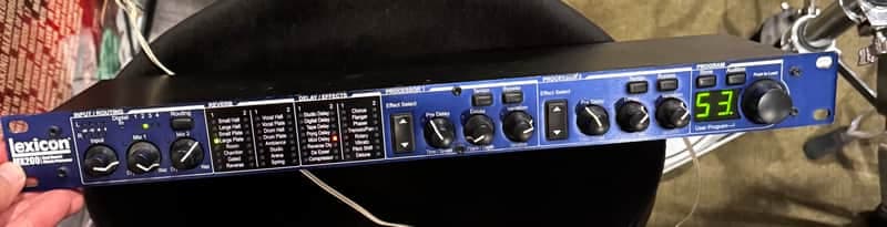 Lexicon MX200 Dual Reverb Effects Processor 2010s - Black