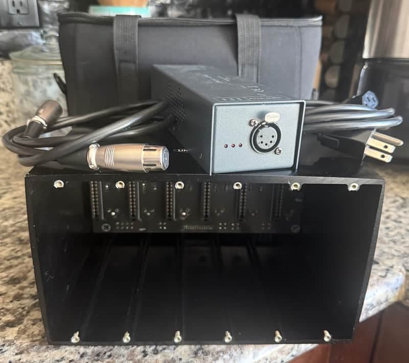 Lindell Audio 506 Power Mk2 6-Space 500 Series Rack 2010s - Black