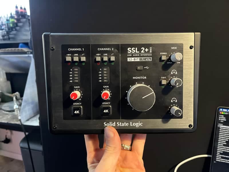Solid State Logic SSL2+ MkII USB Audio Interface 2024 - Present - Black