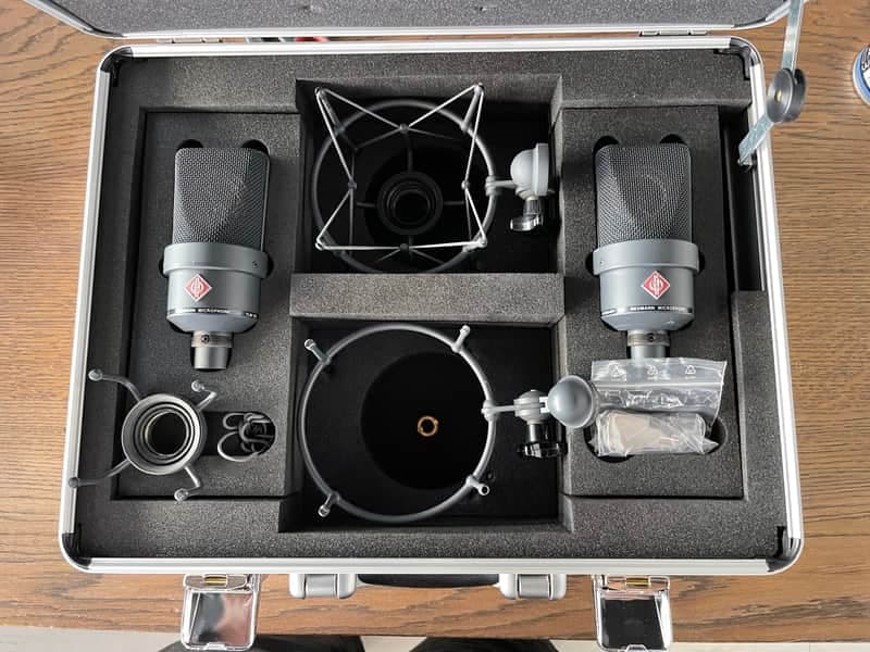 Neumann TLM 103 Large Diaphragm Cardioid Condenser Microphone Stereo Pair