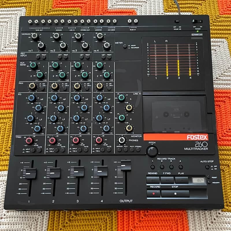 Fostex 260 Multitracker - 1980’s Made in Japan 🇺🇸! - Pro Service! - Ready for a Serious Recording Project!