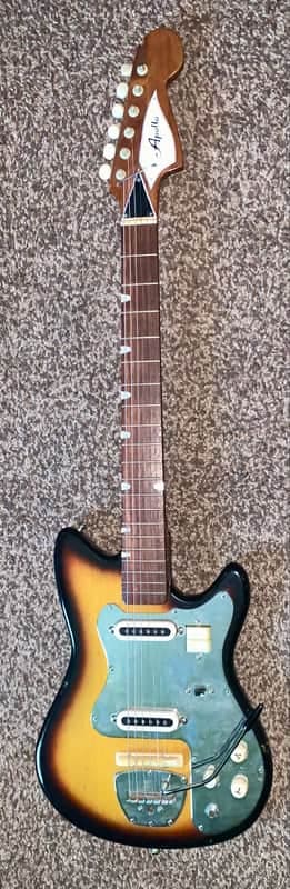 Vintage 1970s Apollo electric guitar made in Japan Ohsc