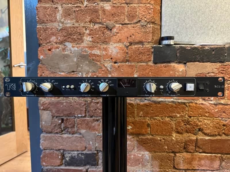 TK Audio BC1-S Stereo Bus Compressor V2 2010s - Black with Aluminum Knobs