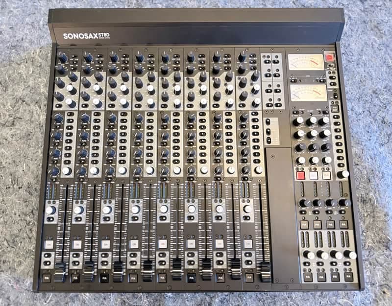 Sonosax SX-ST8D 8-ch Pro Mixing Console | Incl case & many cables