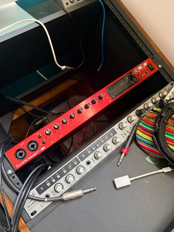 Focusrite Clarett+ 8Pre USB-C Audio Interface 2021 - Present - Red