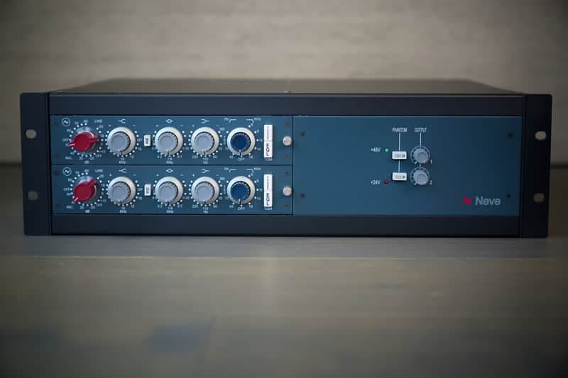 AMS Neve 1084 CH Pair W/ Power Chassis