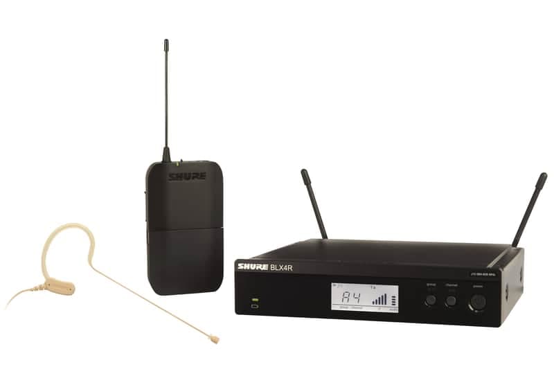 Shure BLX14R/MX53 Wireless Headset System with MX153 Earset Mic (H10 Band)