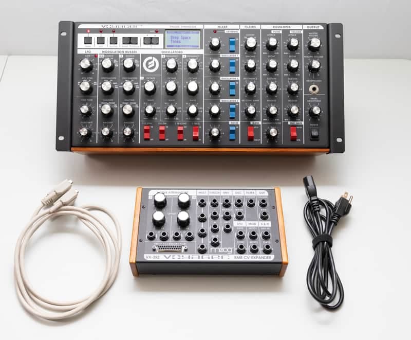 Moog Minimoog Voyager RME (Moog Refurbished) & VX-352 (Mint)