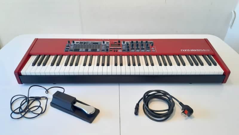 Nord Electro 6 HP73 Hammer Action 73-Key Digital Piano 2018 - 2022 - Red
