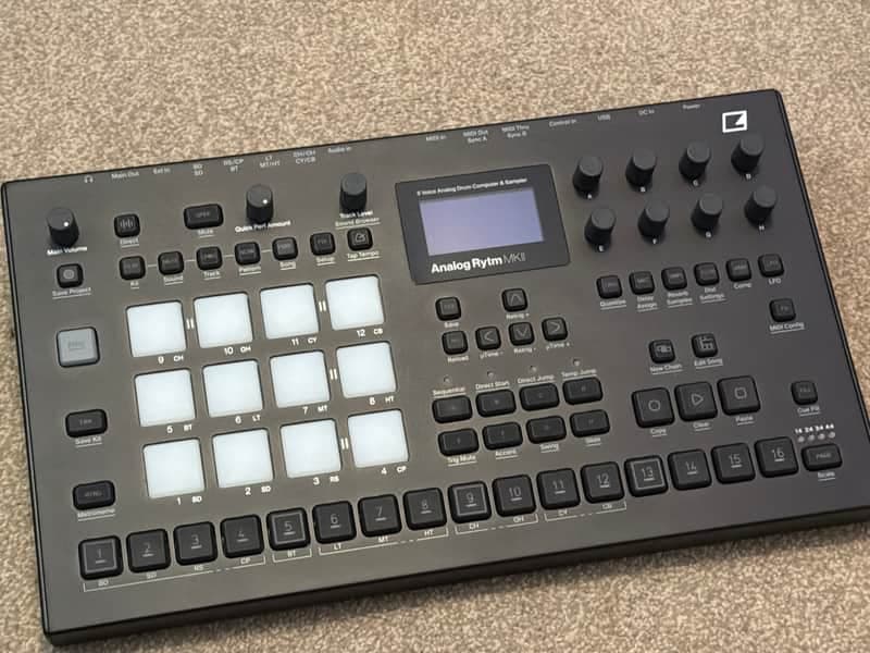 Elektron Analog Rytm MkII 2020 - Black