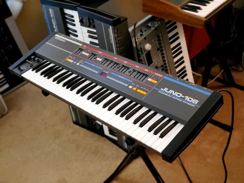 MUST SEE!!! ROLAND JUNO 106 FULLY RESTORED/SERVICED, IN AMAZING CONDITION!!!
