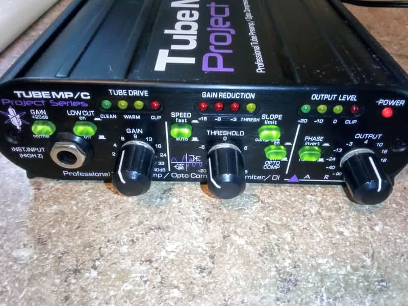 ART Tube MP/C Tube Microphone Preamp and Compressor 2012 - Present - Black