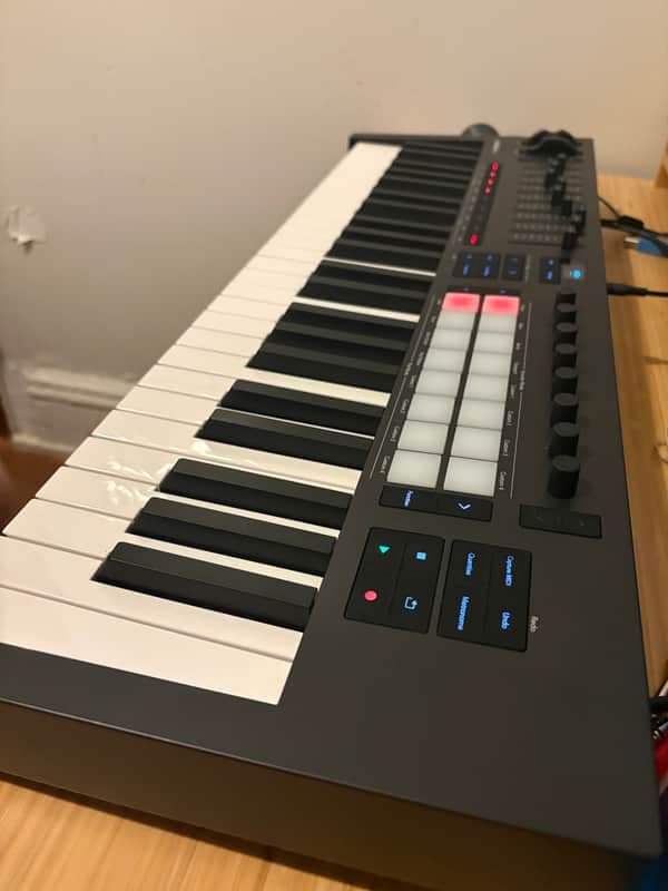 Novation Launchkey 49 MKIV MIDI Keyboard Controller 2024 - Present - Black