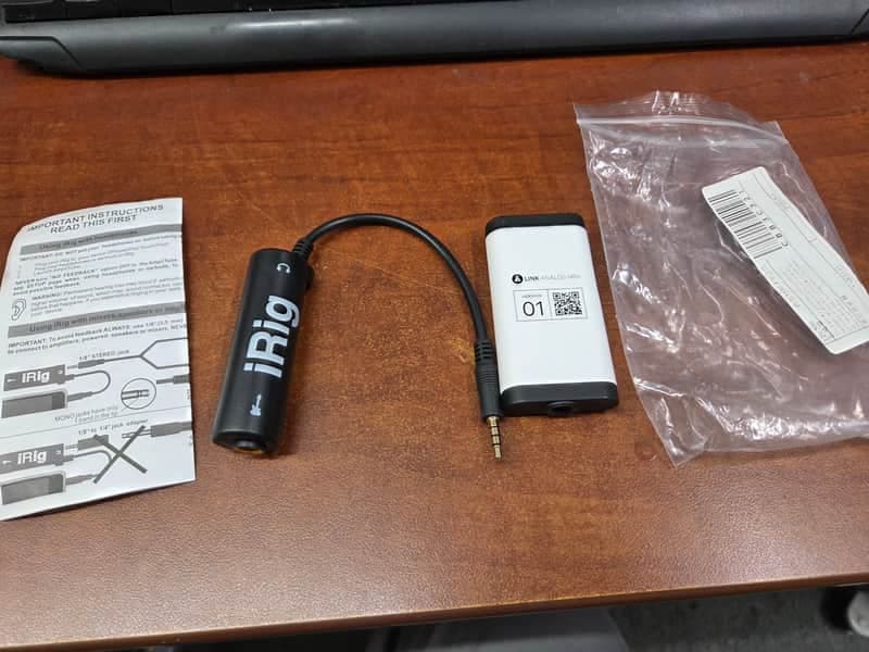 Irig Irig and link analog mini recording devices package deal