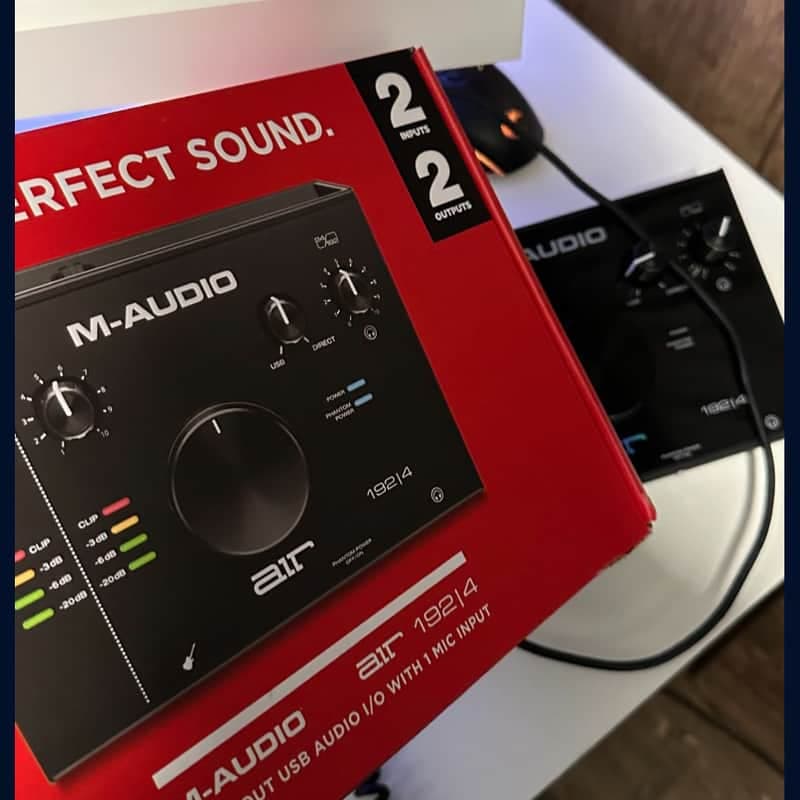 M-Audio AIR 192|4 USB Audio Interface 2019 - 2023 - Black