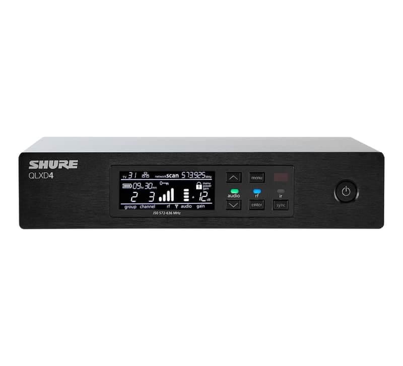 Shure QLXD4 Digital Wireless Receiver (Band V50)