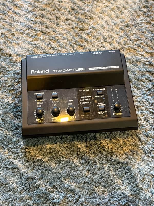 Roland UA-33 Tri-Capture Compact Audio Interface 2010s - Black