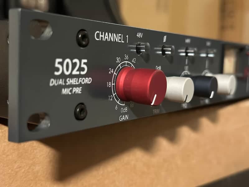 Rupert Neve Designs 5025 Shelford Dual Microphone Preamp 2021 - Present - Shelford Blue