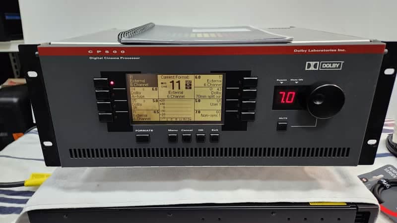 DOLBY LABORATORIES MODEL CP-500 ,DIGITAL CINEMA PROCESSOR