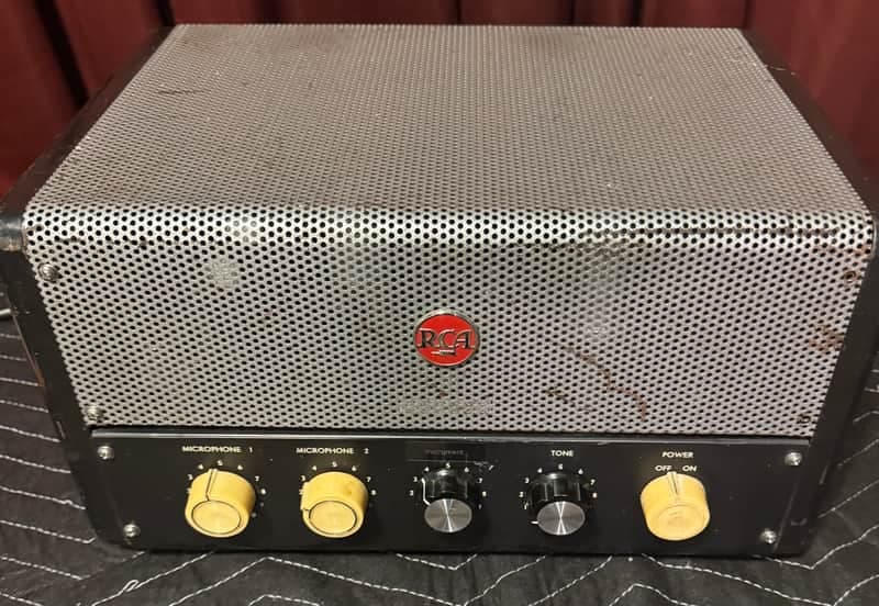 RCA MI-13296-A Microphone Preamp Conversion 1950's