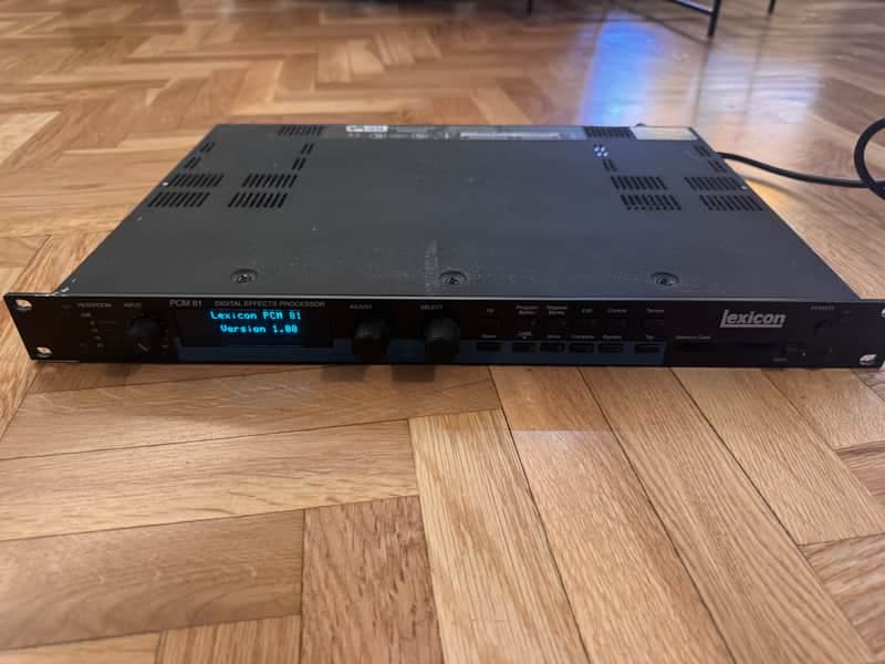 Lexicon PCM 81 Digital Effects Processor 1990s - Black