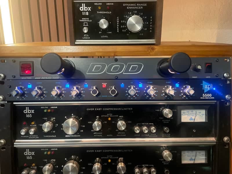 API 5500 Dual 4-Band Equalizer 2007 - 2019 - Black