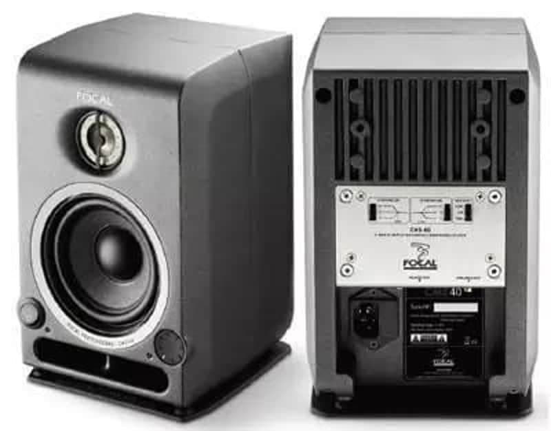 Focal CMS40 4" Powered Monitor (Pair) 2010s - Gray