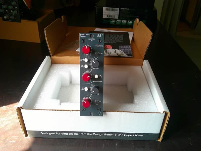 Rupert Neve Designs 551 500 Series Inductor EQ Module MINT !!