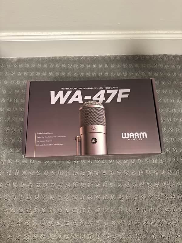 Warm Audio WA-47F Cardioid Large Diaphragm Condenser Microphone 2022 - Present - Nickel