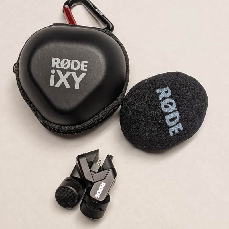 RODE iXY-L Stereo iOS Microphone with Lightning Connector 2016s Black