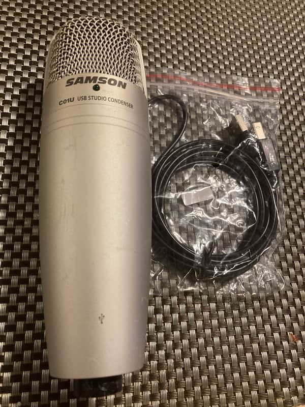 Samson CO1U USB Condenser Microphone w/ new USB Cable