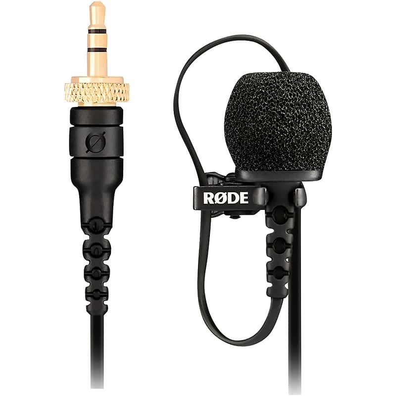 RODE Lavalier II Omnidirectional Lavalier Microphone Regular Black
