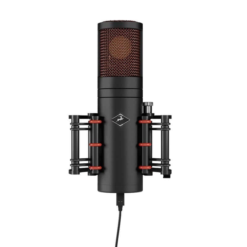 Mint Antelope Audio Edge Go Large Diaphragm USB Condenser Microphone, Matte Black