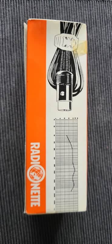 Radionette Dyna mike reporter 60 s - Black
