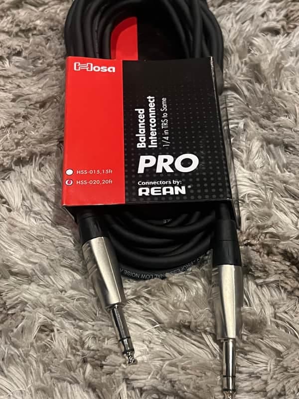 Hosa HSS-020 2025 - Black