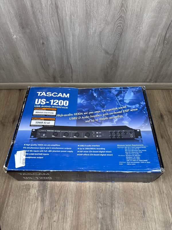 TASCAM US-1200 USB Audio Interface 2010s - Black