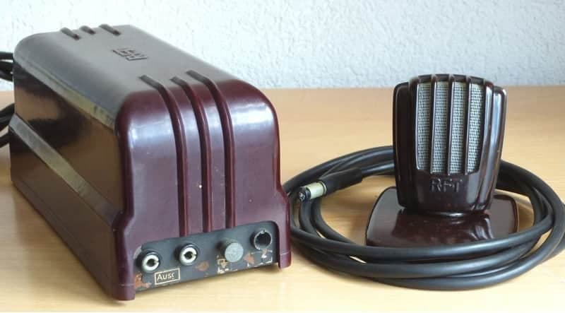 RFT Microphone tube amp + microphone