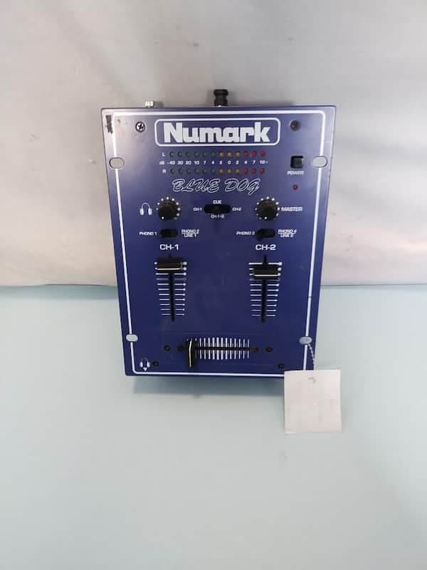Numark DM900 Pre Amp Mixer - Blue and Black