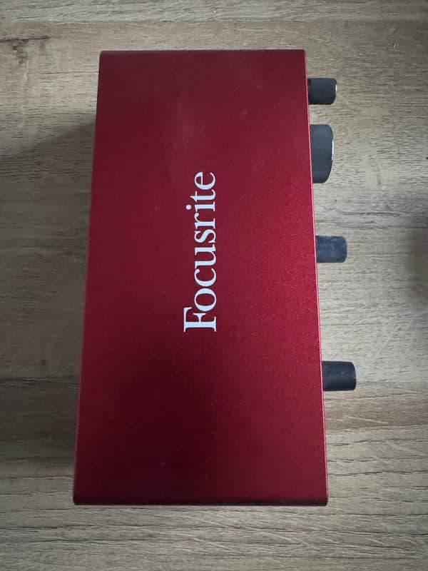 Focusrite Scarlett 2i2 3rd Gen USB Audio Interface 2019 - Present - Red / Black
