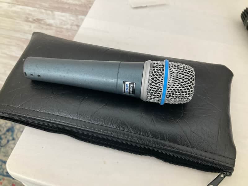 Used Shure BETA 57A Supercardioid Dynamic Instrument Microphone