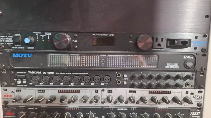 MOTU 24I/O Audio Interface + PCIe-424 Card + FireWire Cable – Very Good Condition